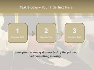 Material Work Designer PowerPoint Template