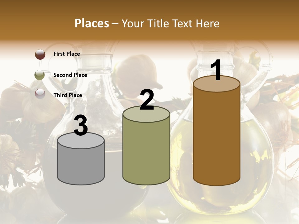 Olive Vinegar Ingredient PowerPoint Template