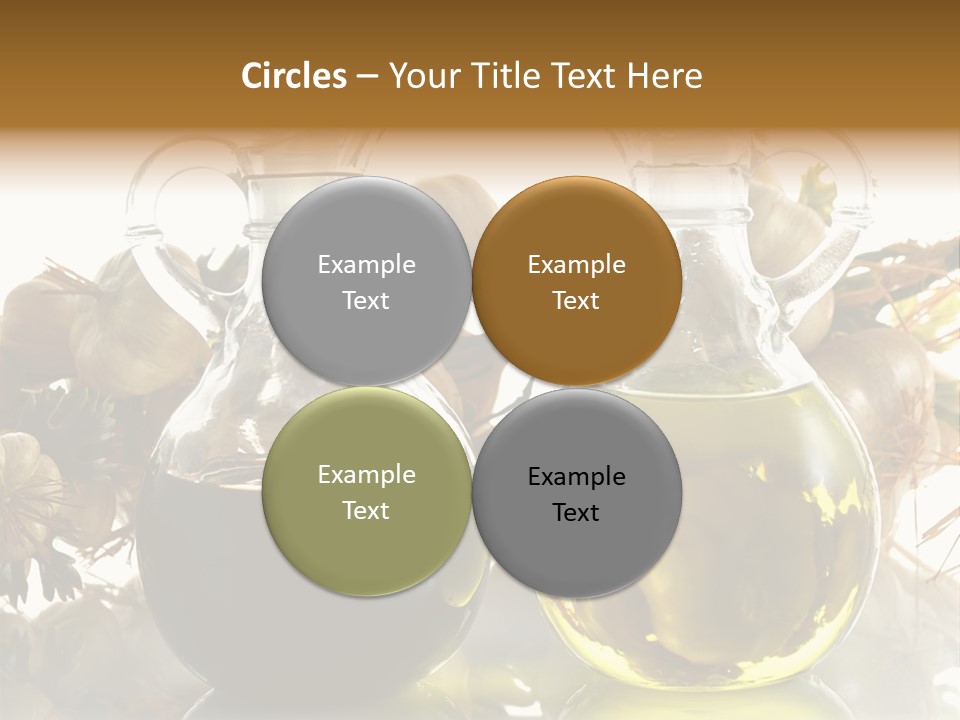 Olive Vinegar Ingredient PowerPoint Template