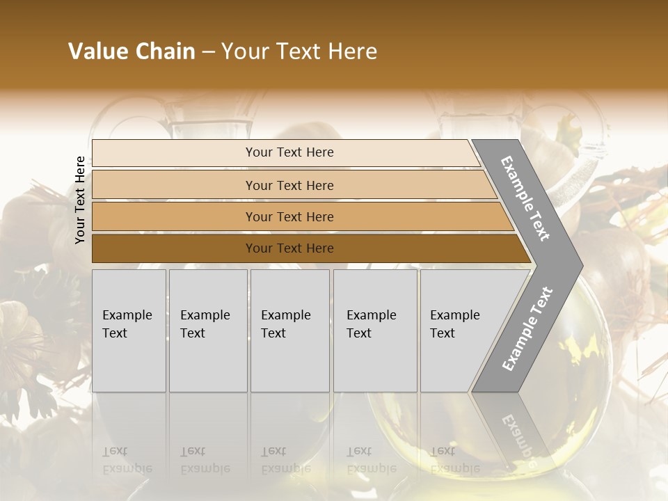 Olive Vinegar Ingredient PowerPoint Template