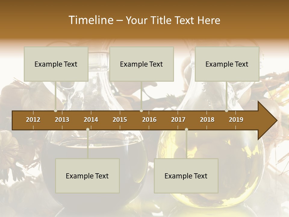 Olive Vinegar Ingredient PowerPoint Template