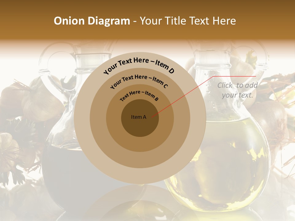 Olive Vinegar Ingredient PowerPoint Template