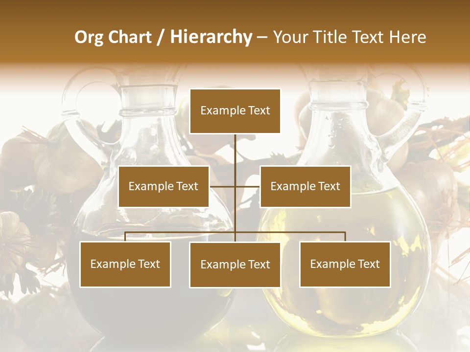 Olive Vinegar Ingredient PowerPoint Template