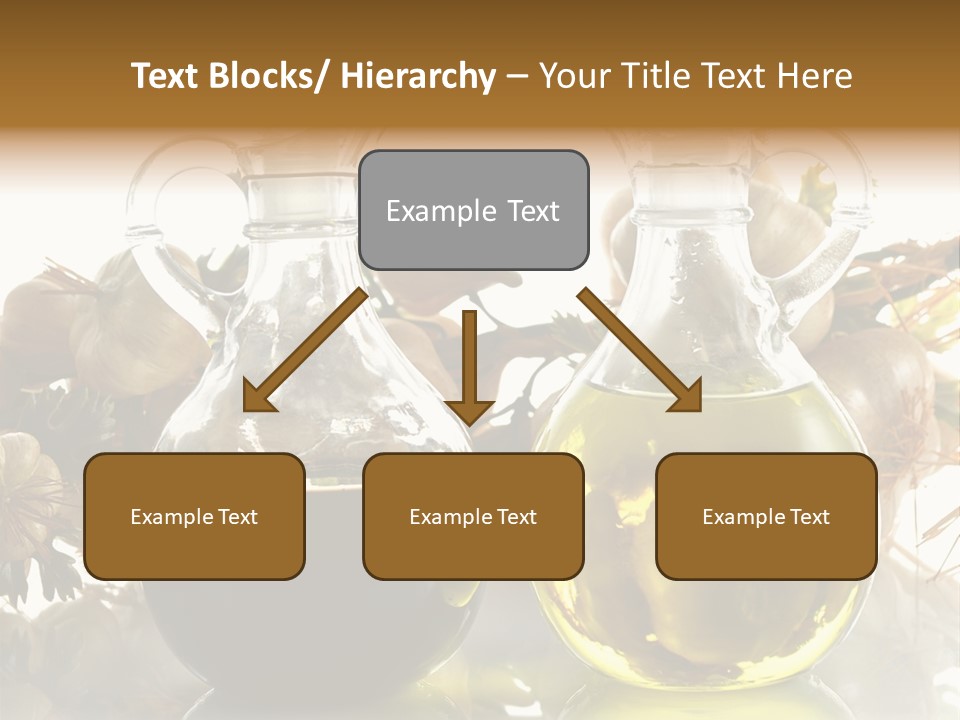 Olive Vinegar Ingredient PowerPoint Template