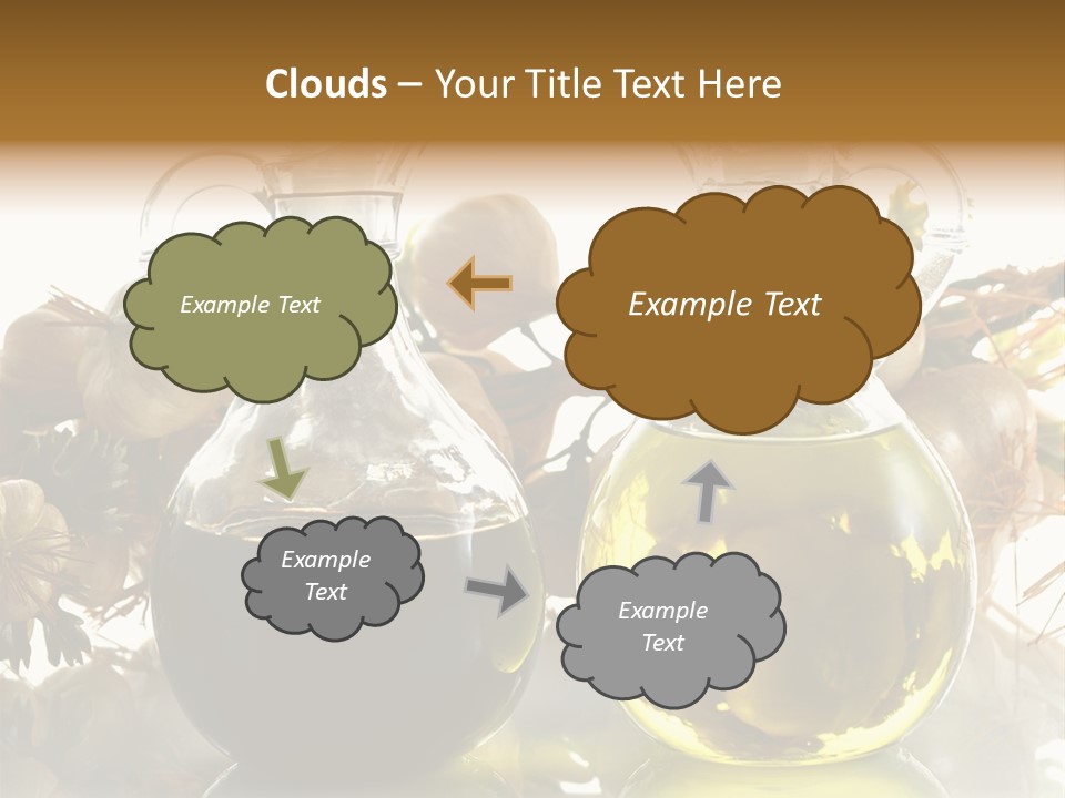 Olive Vinegar Ingredient PowerPoint Template