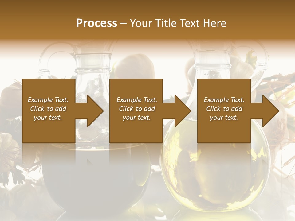 Olive Vinegar Ingredient PowerPoint Template