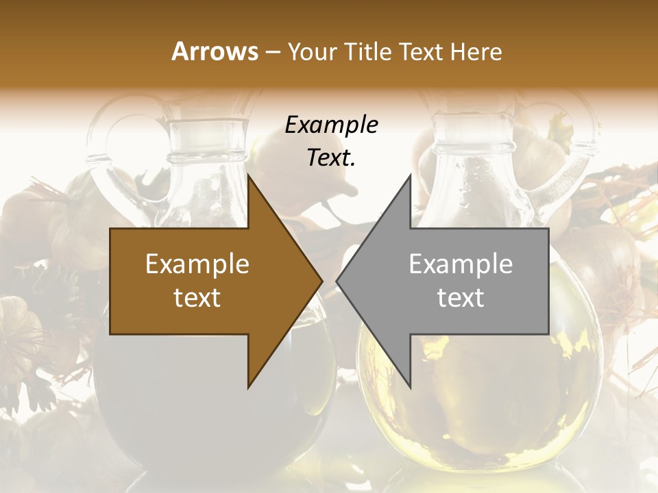 Olive Vinegar Ingredient PowerPoint Template