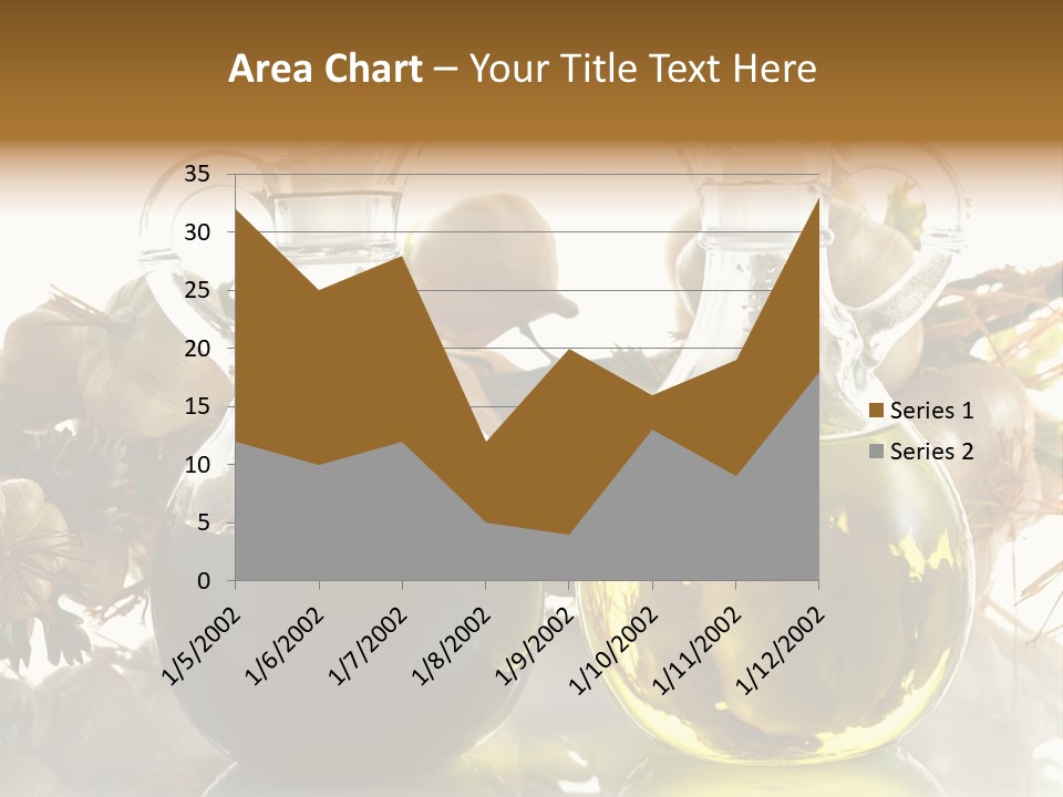 Olive Vinegar Ingredient PowerPoint Template