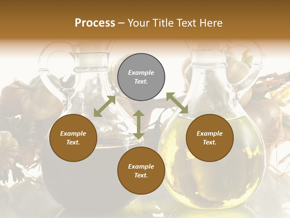Olive Vinegar Ingredient PowerPoint Template