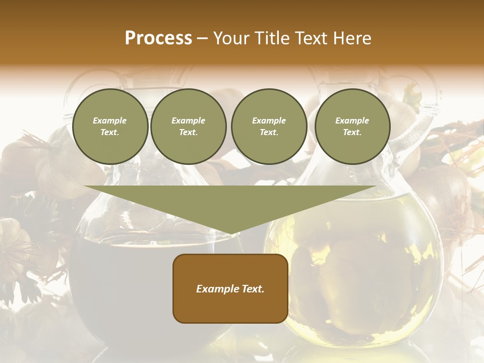 Olive Vinegar Ingredient PowerPoint Template