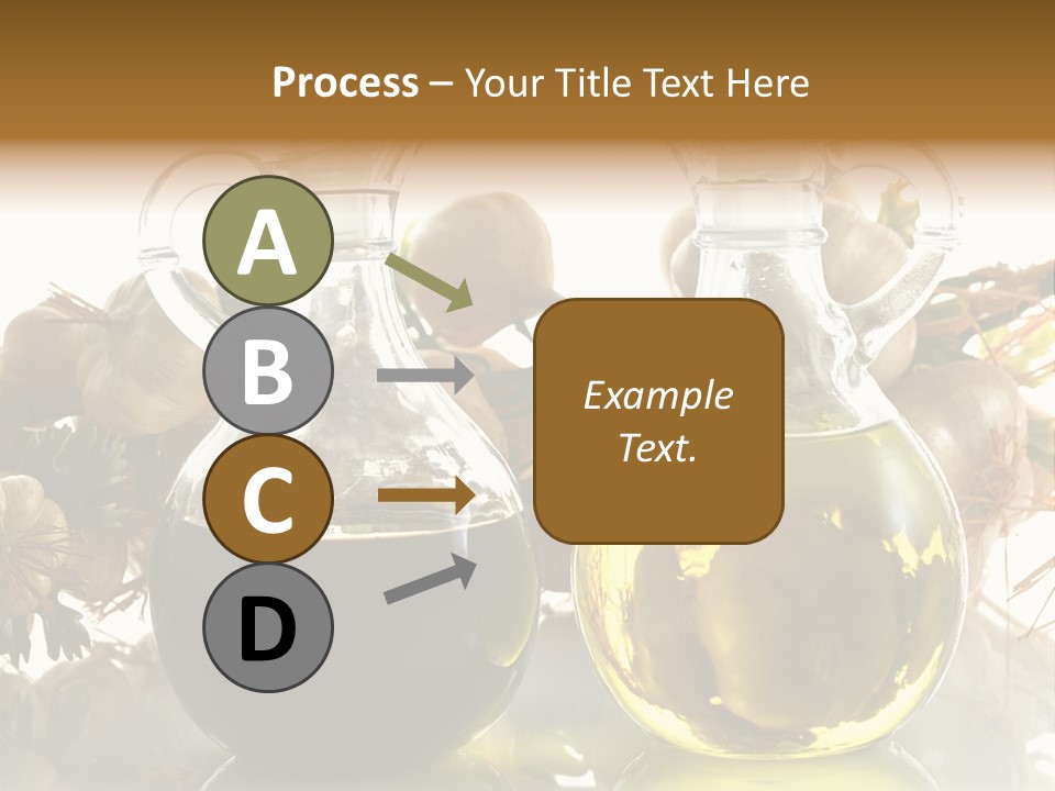 Olive Vinegar Ingredient PowerPoint Template