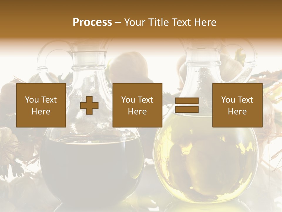 Olive Vinegar Ingredient PowerPoint Template