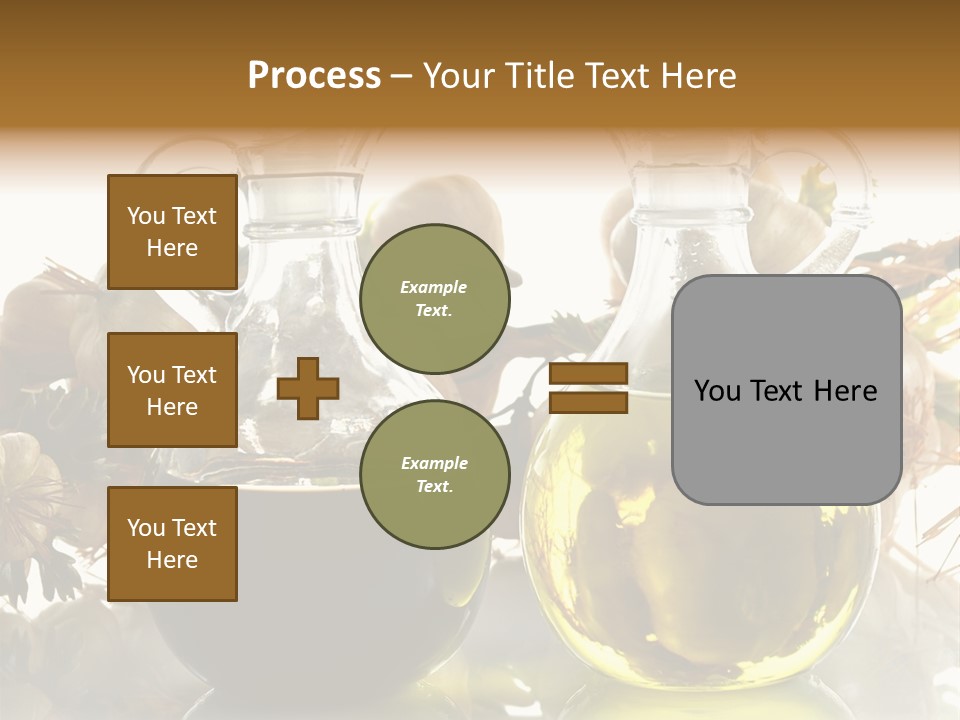 Olive Vinegar Ingredient PowerPoint Template
