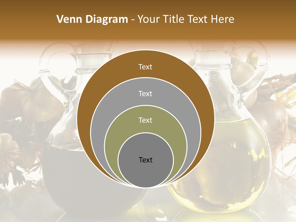 Olive Vinegar Ingredient PowerPoint Template