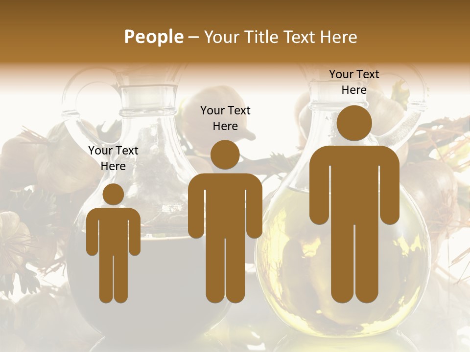 Olive Vinegar Ingredient PowerPoint Template