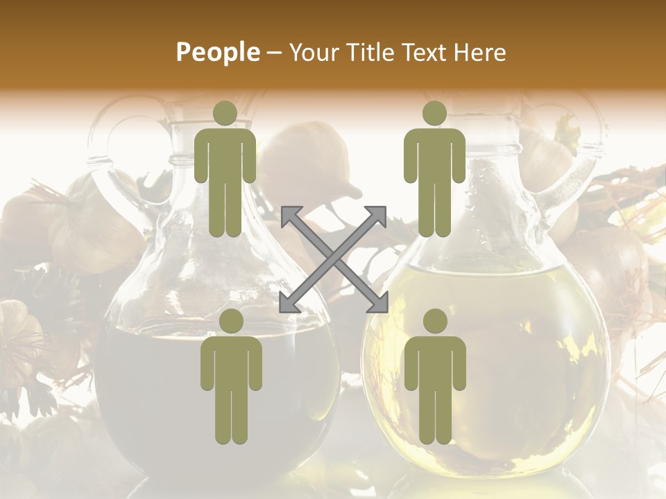 Olive Vinegar Ingredient PowerPoint Template