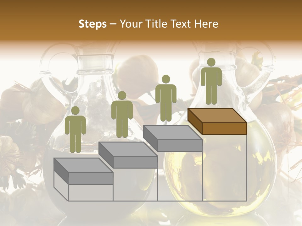 Olive Vinegar Ingredient PowerPoint Template