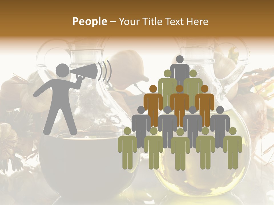 Olive Vinegar Ingredient PowerPoint Template