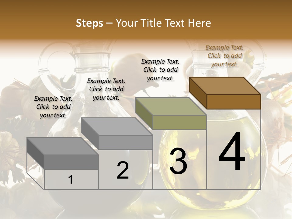 Olive Vinegar Ingredient PowerPoint Template