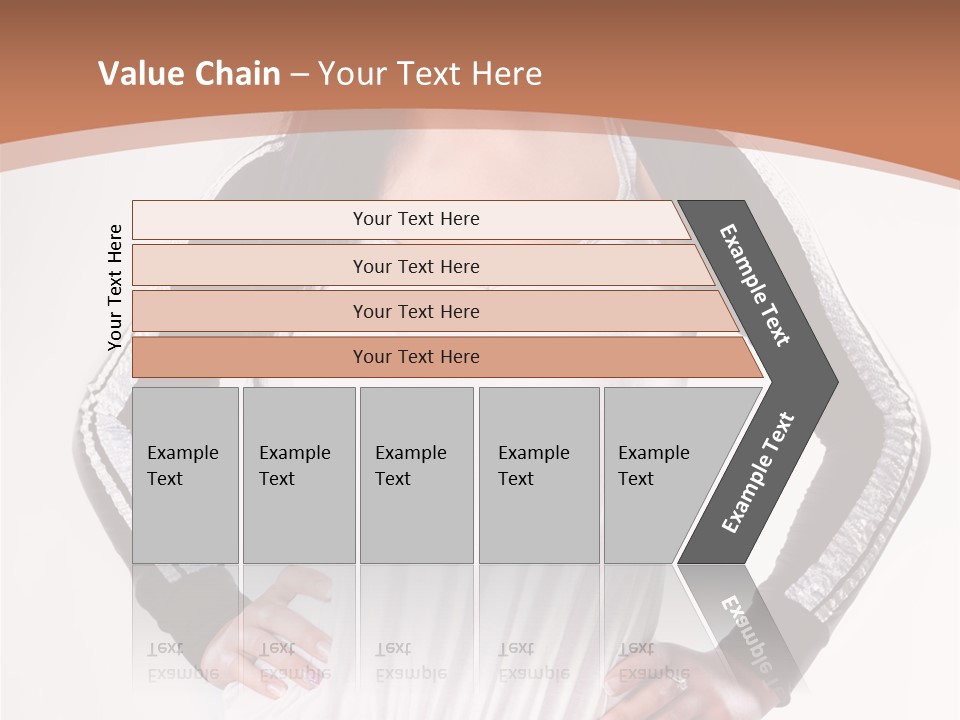 Women Friendly Brunette PowerPoint Template