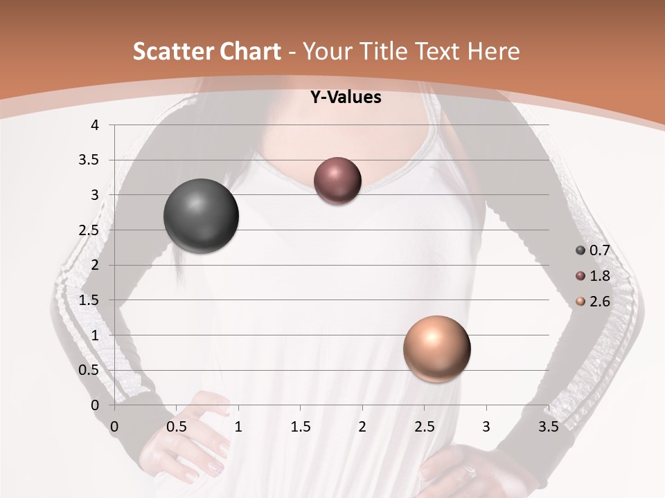 Women Friendly Brunette PowerPoint Template