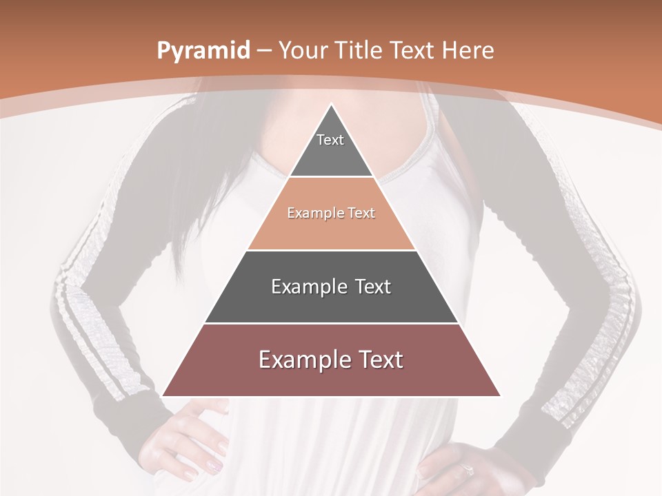 Women Friendly Brunette PowerPoint Template