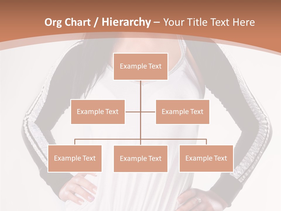 Women Friendly Brunette PowerPoint Template