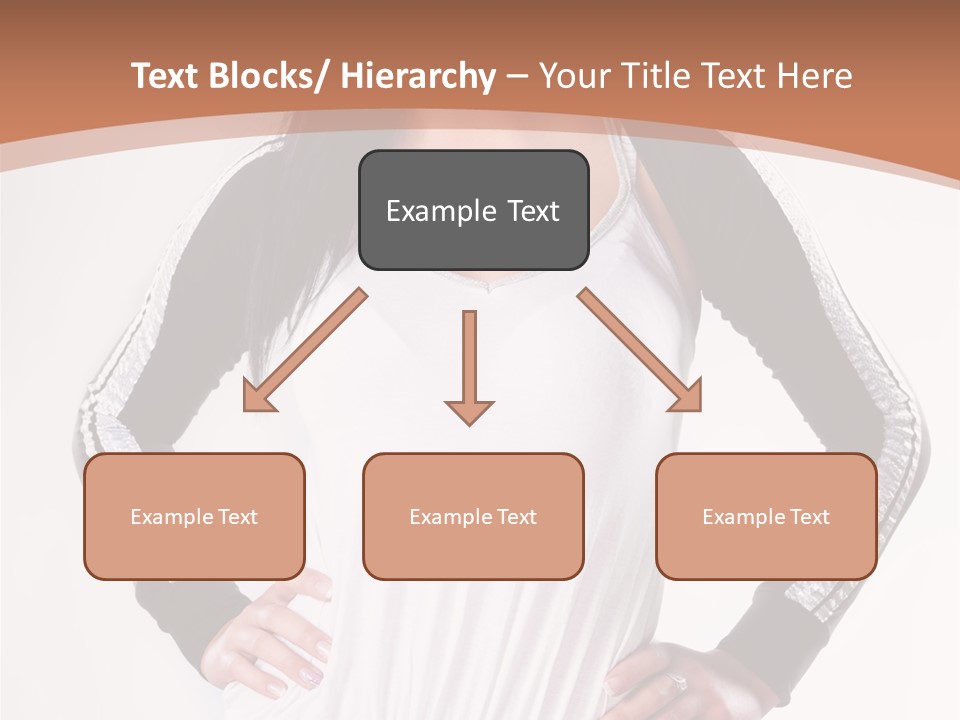 Women Friendly Brunette PowerPoint Template