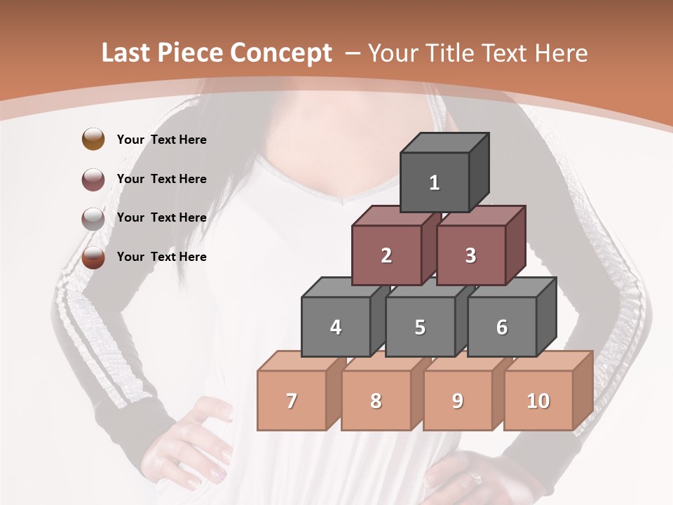 Women Friendly Brunette PowerPoint Template