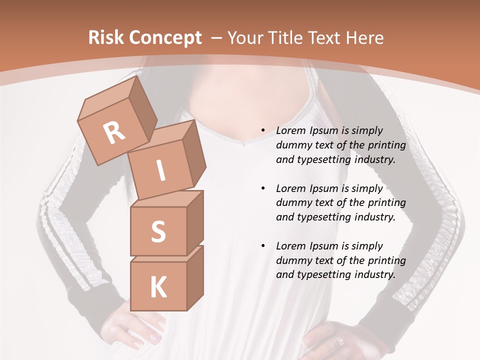 Women Friendly Brunette PowerPoint Template