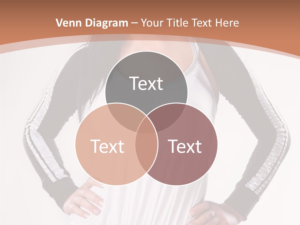 Women Friendly Brunette PowerPoint Template