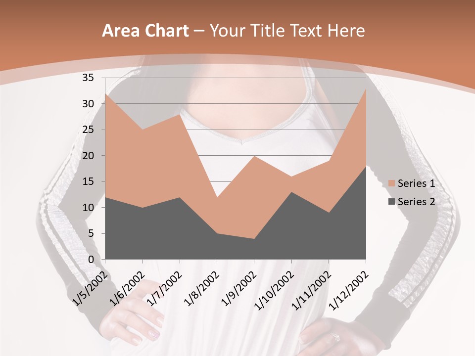 Women Friendly Brunette PowerPoint Template