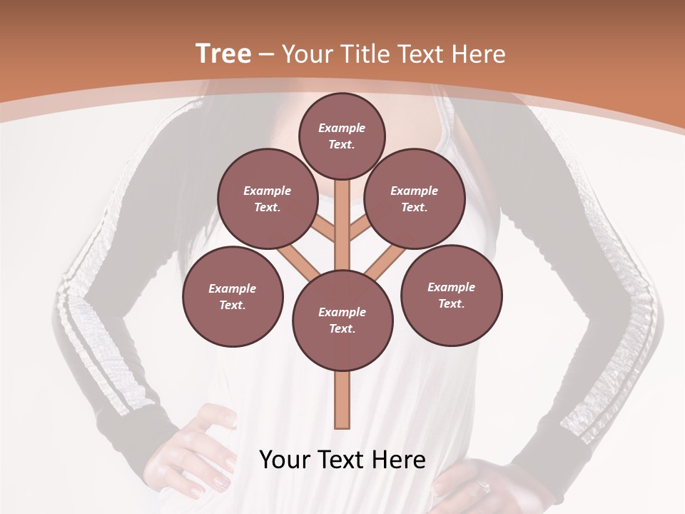 Women Friendly Brunette PowerPoint Template