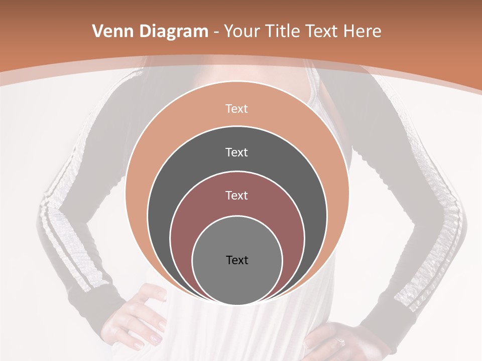 Women Friendly Brunette PowerPoint Template