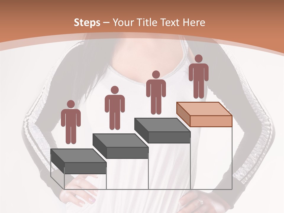 Women Friendly Brunette PowerPoint Template