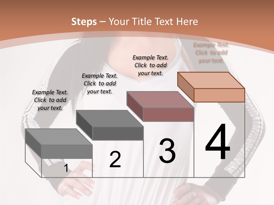 Women Friendly Brunette PowerPoint Template