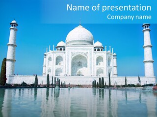 Sunrise World Agra PowerPoint Template