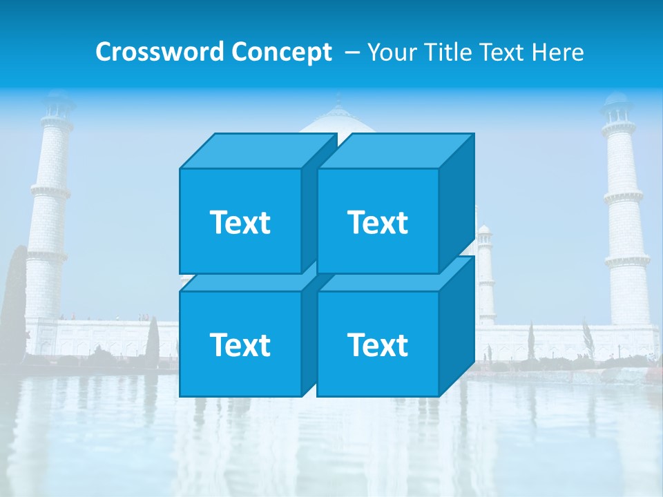 Sunrise World Agra PowerPoint Template