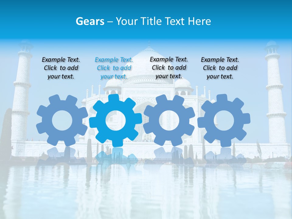 Sunrise World Agra PowerPoint Template