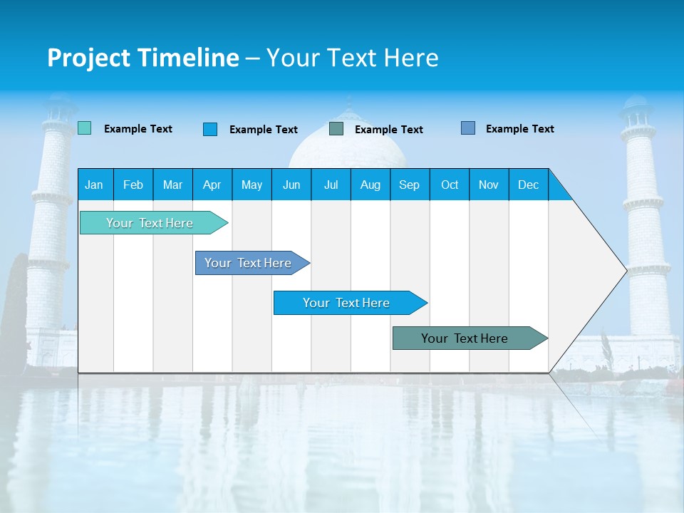Sunrise World Agra PowerPoint Template