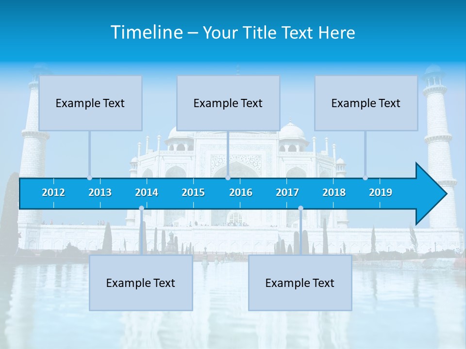 Sunrise World Agra PowerPoint Template