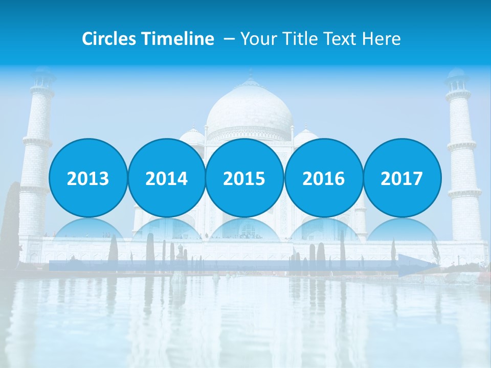 Sunrise World Agra PowerPoint Template