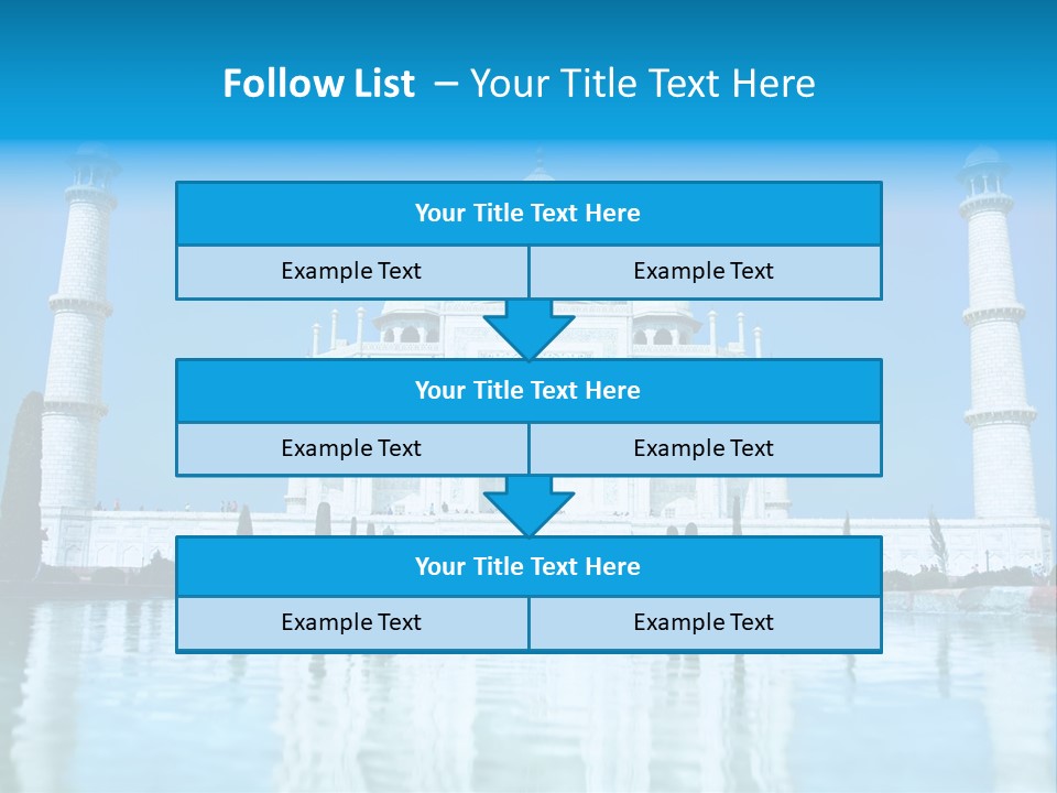 Sunrise World Agra PowerPoint Template