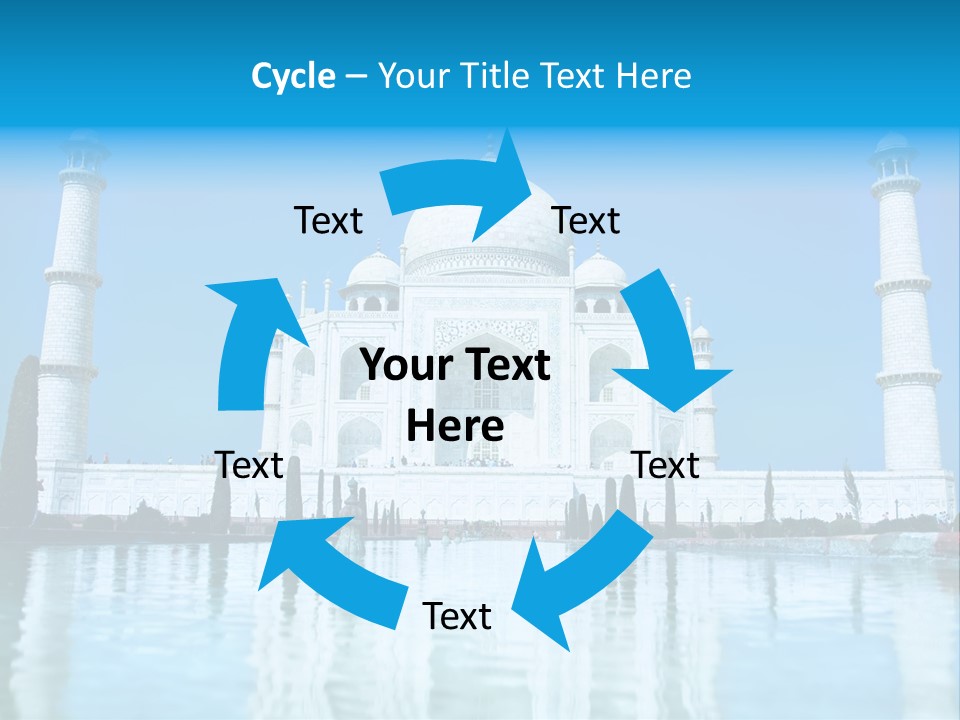 Sunrise World Agra PowerPoint Template