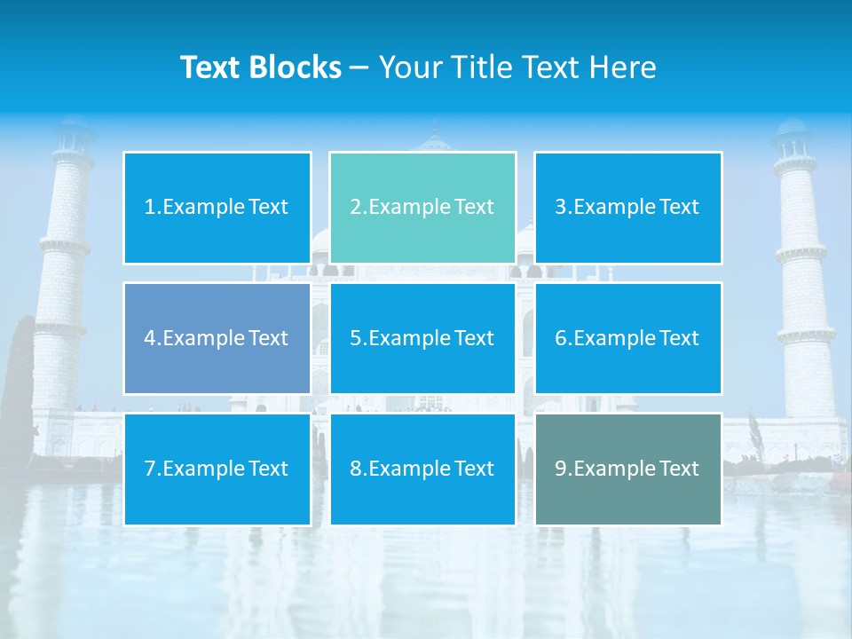 Sunrise World Agra PowerPoint Template