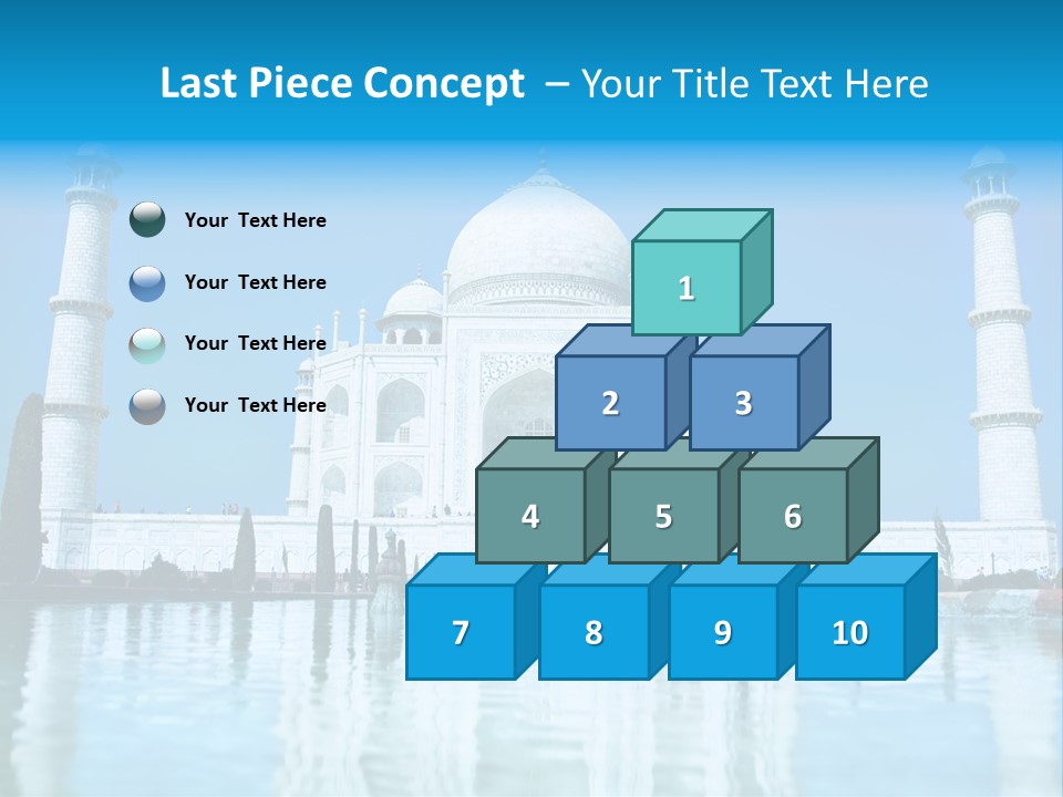 Sunrise World Agra PowerPoint Template