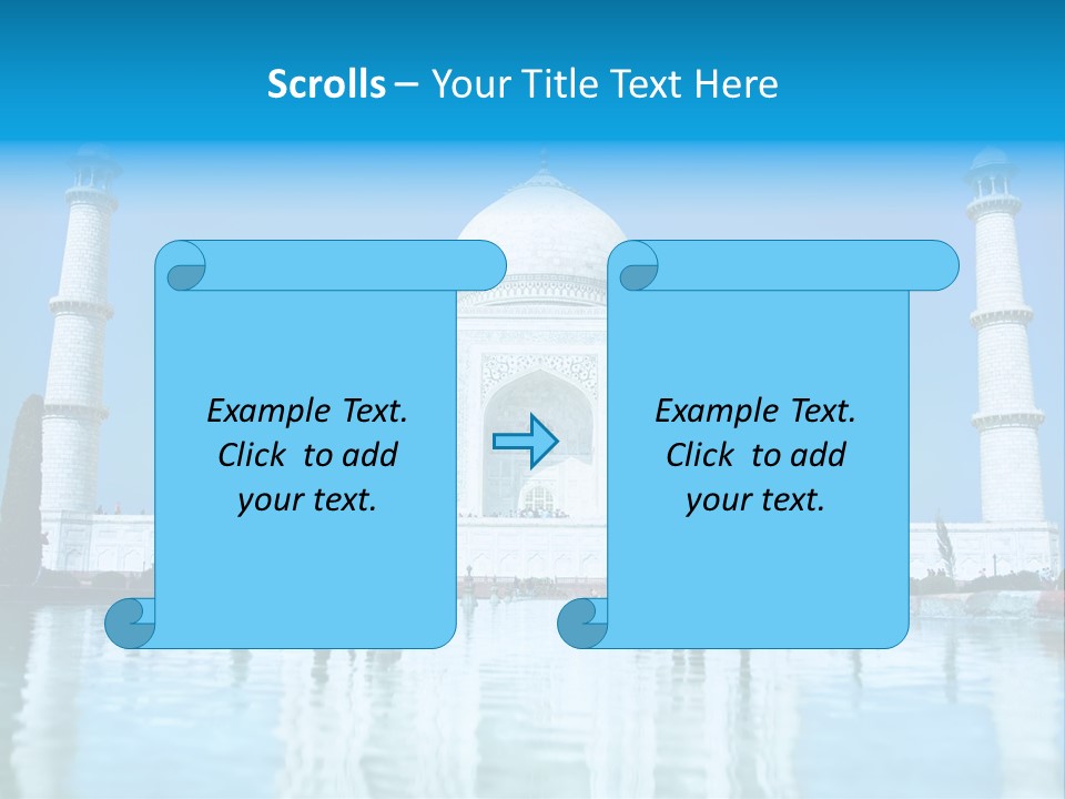 Sunrise World Agra PowerPoint Template