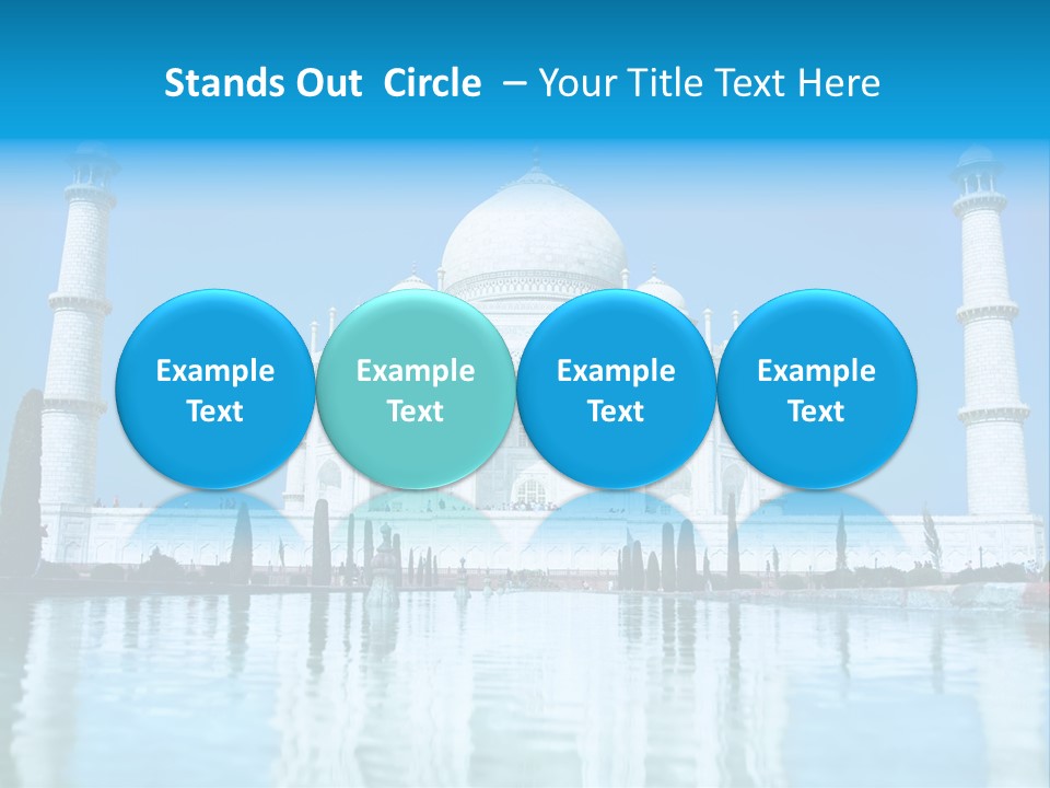 Sunrise World Agra PowerPoint Template