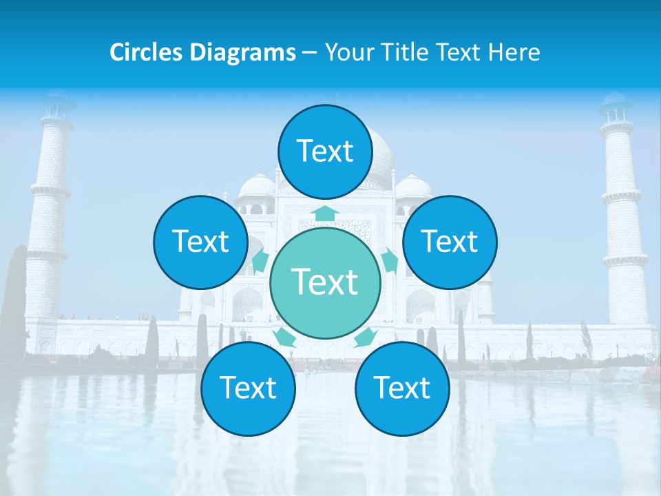 Sunrise World Agra PowerPoint Template