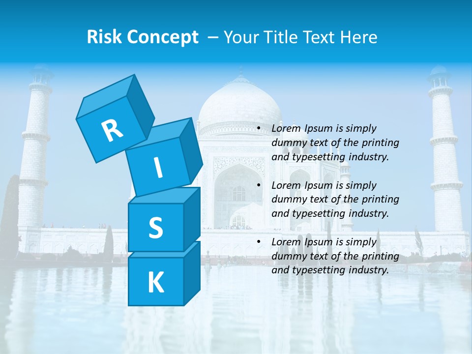 Sunrise World Agra PowerPoint Template